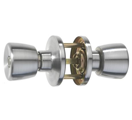 Era Satin Chrome Entrance Door Knobset