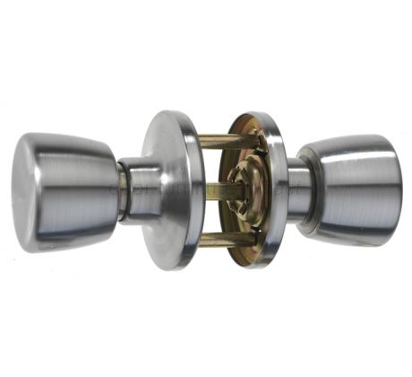 Era Satin Chrome Passage Door Knobset