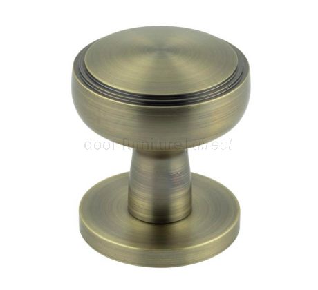 Antique Brass Classic Mortice Door Knobs 60mm