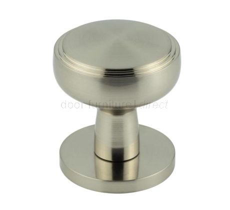 Satin Nickel Classic Mortice Door Knobs 60mm
