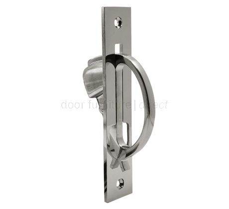 Polished Nickel Sliding Door Edge Pull BUR280PN