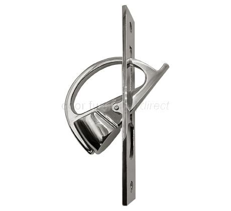 Polished Nickel Sliding Door Edge Pull BUR280PN