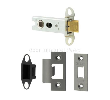 Gun Metal Heavy Duty Tubular Latch 76mm
