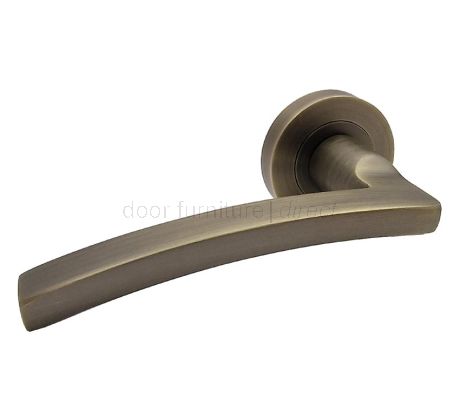 Tavira Antique Brass Door Handle Pack