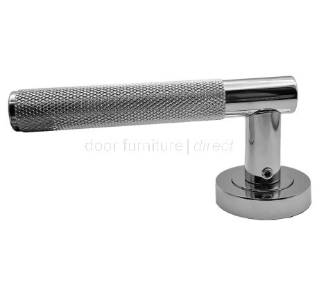 Lagos Polished Chrome Door Handle Pack