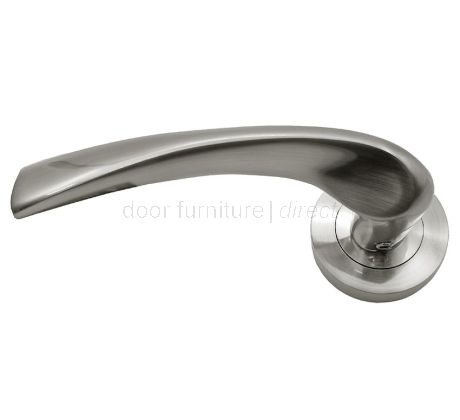 Sintra Satin Nickel Door Handle Pack