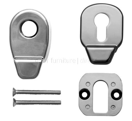 Euro Cylinder Pull and Internal Pull Hardex Chrome 4F202