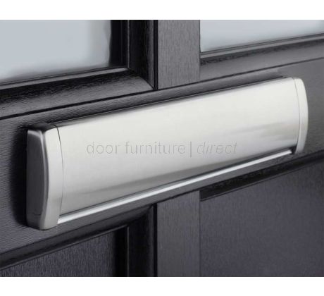 Stainless Steel Telescopic Letterplate 318x66mm