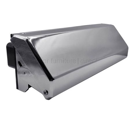 Heritage and Architectural Internal Shield Letter Plate Hardex Chrome