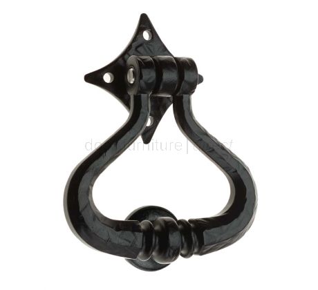 Fab and Fix Heritage Spire Knocker Forged Black