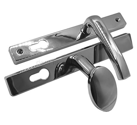 Fab and Fix Hardex Chrome Architectural Lever Pad Handles