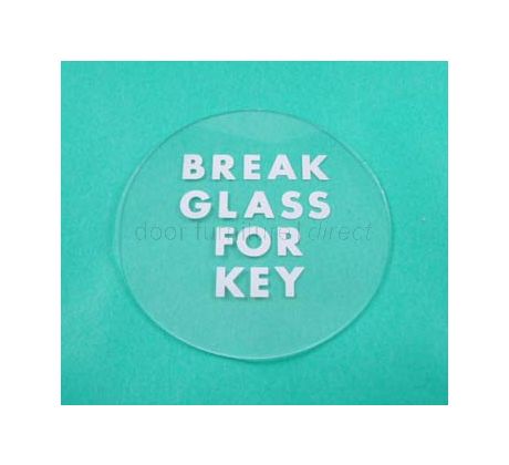 Glass for Fire Door Key Box
