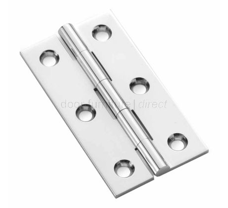 Polished Chrome Cabinet Hinges In Pairs