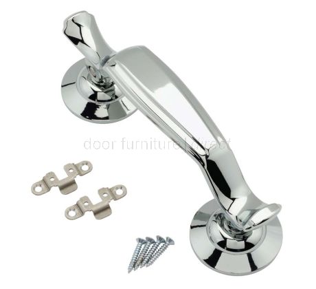 Fab and Fix Doctor Knocker Concealed Fix Hardex Chrome
