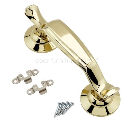 Fab and Fix Doctor Knocker Concealed Fix Hardex Gold
