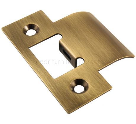 Latch plate outlet