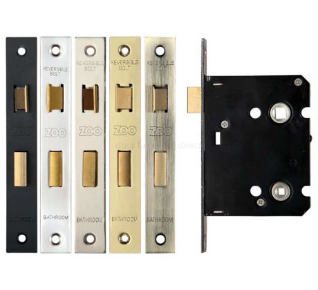 Mortice top bathroom lock