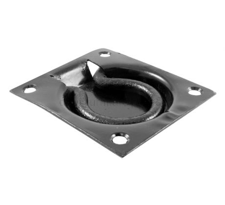 Trap Door Ring Black
