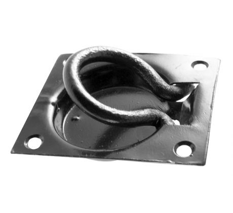 Trap Door Ring Black