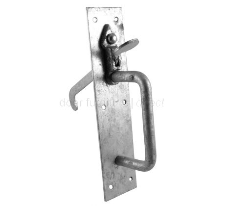 Suffolk Latch Long Arm Spelter Galvanised