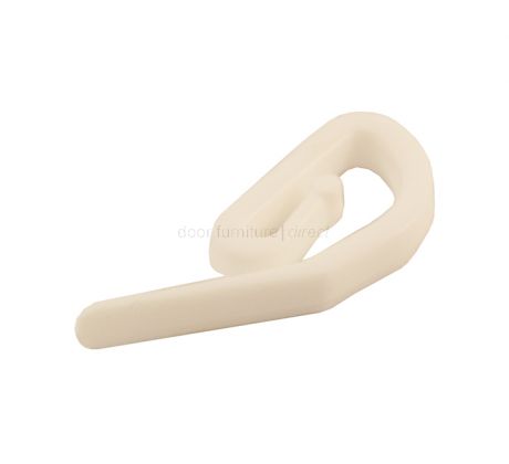 White Plastic Curtain Hooks Pack Of 1000