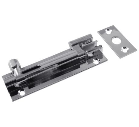 Polished Chrome Cranked Door Bolt