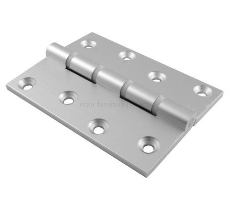 Aluminium Butt Hinges Washered 4x3in (100x75mm)