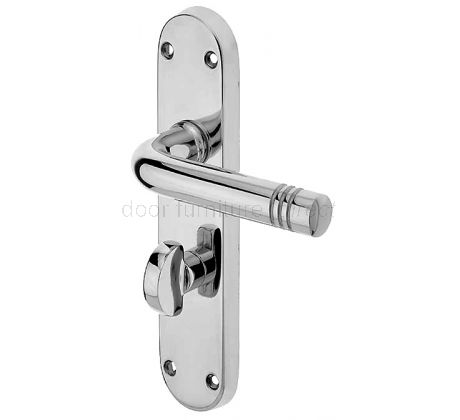 Porto Polished Chrome Bathroom Handles 183x40mm