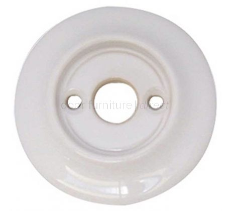 Replacement White Roses for Porcelain Knobs