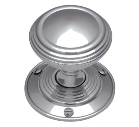 Polished Chrome Goodrich Mortice Door Knob Set 58mm