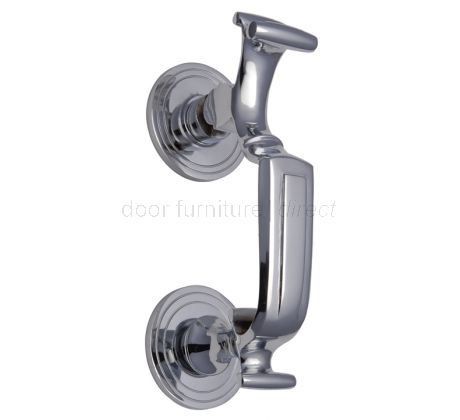 Polished Chrome Doctor Front Door Knocker 7.5in (193mm)