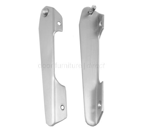 Heritage V860 Satin Chrome Interior Tidy 400x100mm