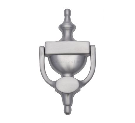 Satin Chrome Urn Front Door Knocker 6in (152mm)