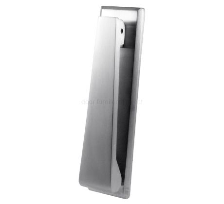 Heritage Satin Chrome Contemporary Door Knocker