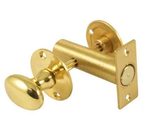 Brass Bathroom Bolt with Turn and Release