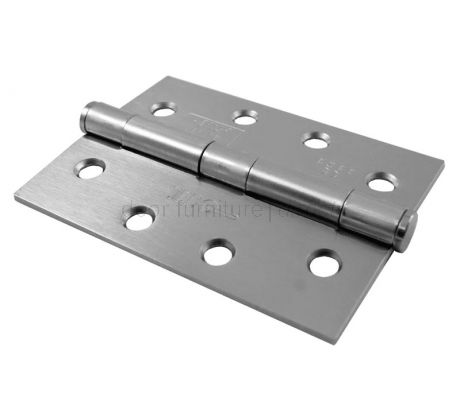 Satin Chrome Heavy Duty Butt Hinge 102x76mm