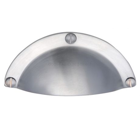 Satin Chrome Hooded Drawer Handle