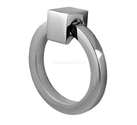 Heritage Polished Chrome Round Cabinet Pull 50mm