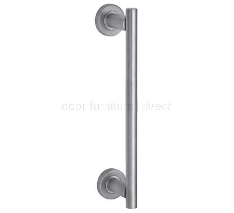 Satin Chrome T Bar Door Pull Handle 278mm (11in)