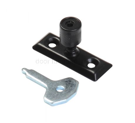 Black Smooth Metal Locking Pivot 116