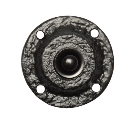 Black Antique Iron Round Front Door Bell 57mm 751