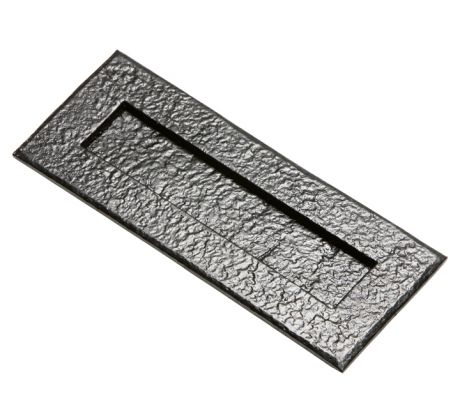 Black Antique Letter Plate 349x127mm 1083B