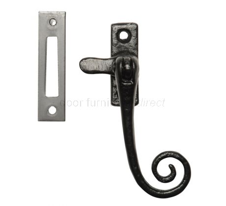 Black Antique Casement Fastener Mortice 1181MP