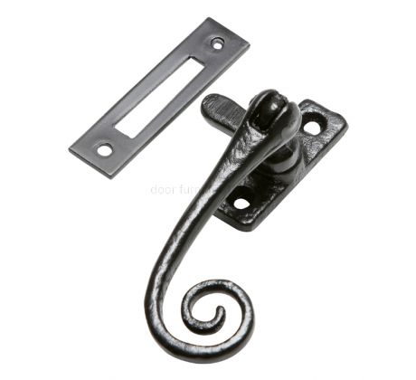 Black Antique Casement Fastener Mortice 1181MP