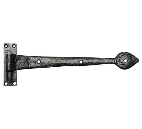 Black Antique Lift Off Hinges 283mm 1814  In Pairs