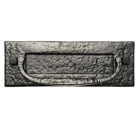 Black Antique Letter Plate 295x108mm 1963