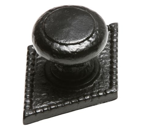Black Antique Centre Door Knob 82mm 3072