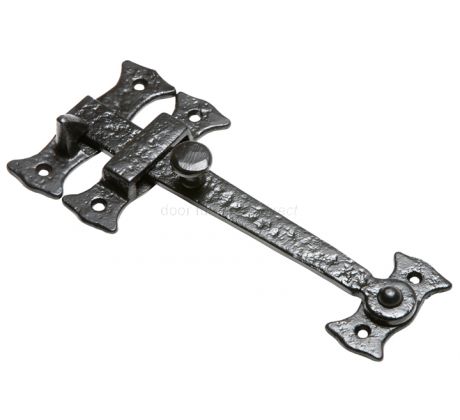 Black Antique Thumb Latch 260x73mm 3628
