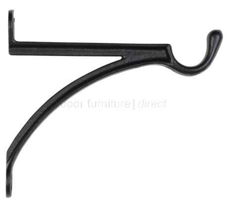 Smooth Black Iron Bucket Bracket 87