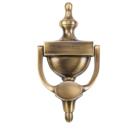 Heritage V910 Antique Brass Urn Door Knocker 195mm